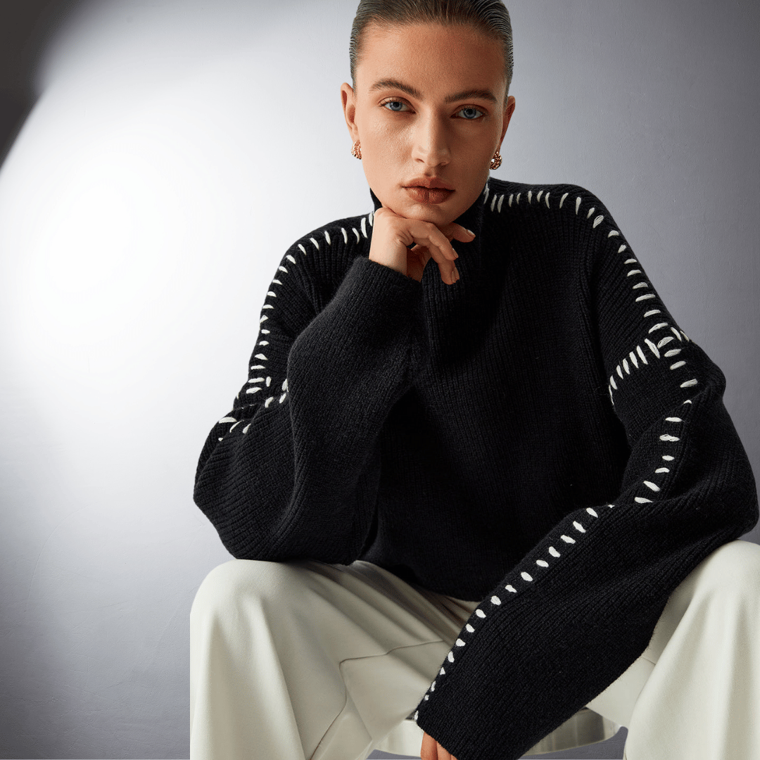 Comfortable Premium Turtleneck Sweater