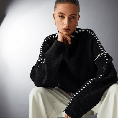 Comfortable Premium Turtleneck Sweater