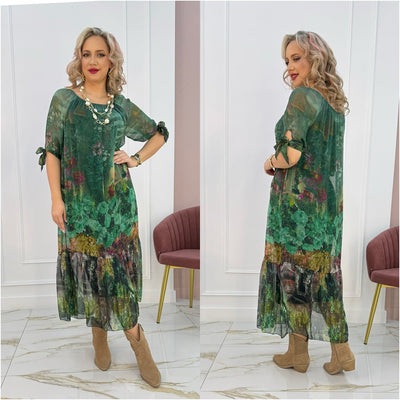 Airy and Breathable Midi Dress