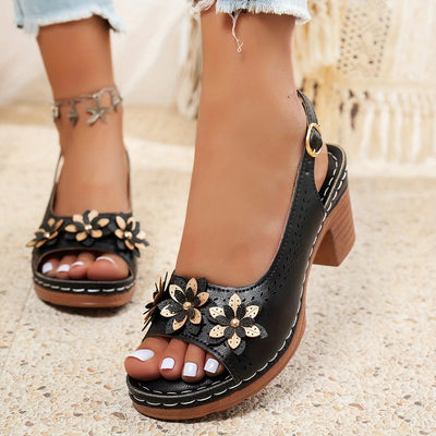 Stylish Stiletto Heel Sandals