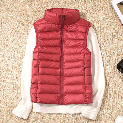 Waterproof Vest with White Duck Down
