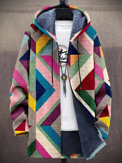 Boho Art Style Drape Jacket