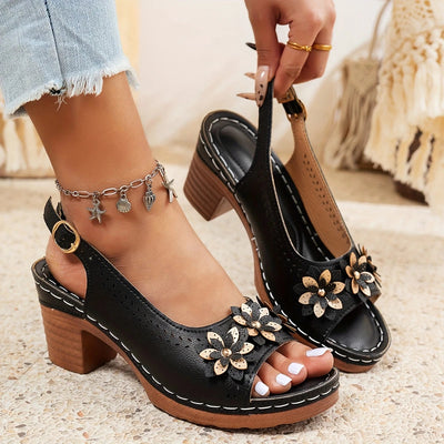 Stylish Stiletto Heel Sandals