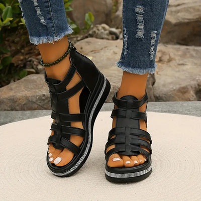 Slip-On Wedge Sandals for Women