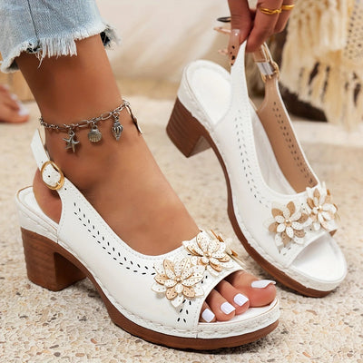 Stylish Stiletto Heel Sandals