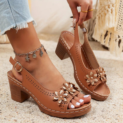 Stylish Stiletto Heel Sandals
