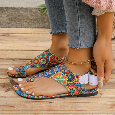 Vintage-Inspired Boho Beach Sandals