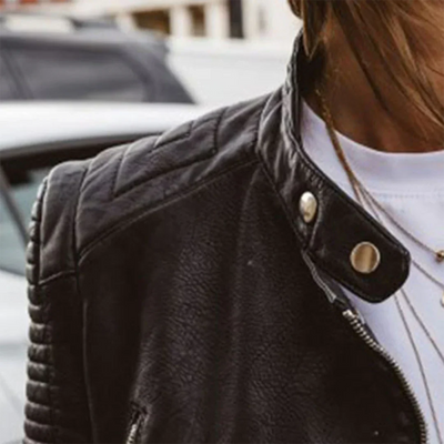 Stylish Biker Leather Jacket