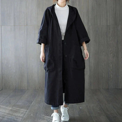 Double-Breasted Trench Coat Women