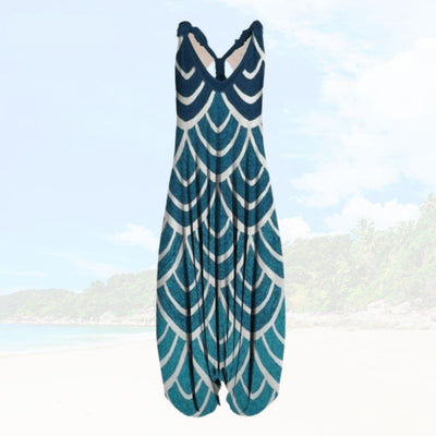 Stylish Women’s Loose Summer Jumpsuit
