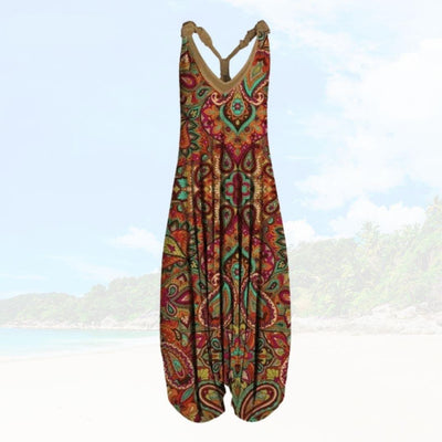 Stylish Women’s Loose Summer Jumpsuit