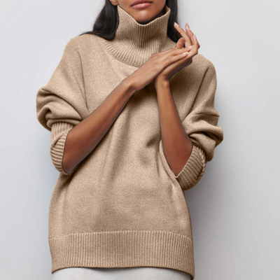 Women’s Cozy Knit Turtleneck Pullover