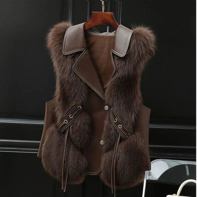 Megane | Regal Fur Vest