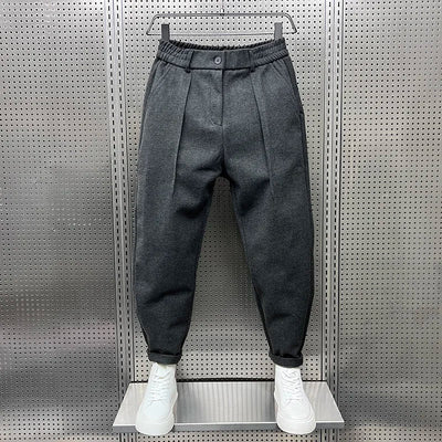 Mathieu - Elegant Houndstooth Pants