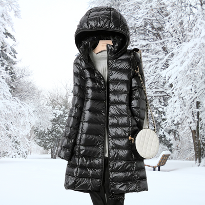 Full-Length Warm Down Puffer Coat
