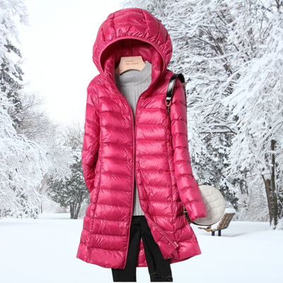 Full-Length Warm Down Puffer Coat