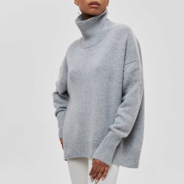 Women’s Cozy Knit Turtleneck Pullover