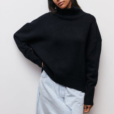 Women’s Cozy Knit Turtleneck Pullover