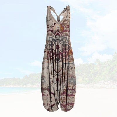 Stylish Women’s Loose Summer Jumpsuit