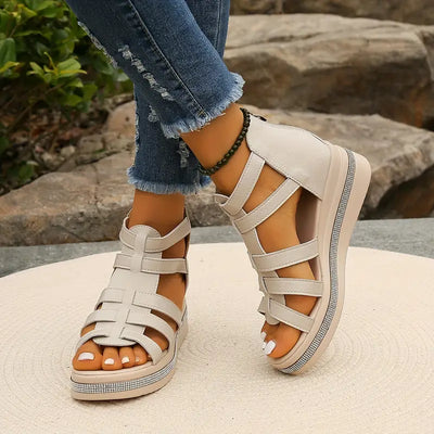 Slip-On Wedge Sandals for Women
