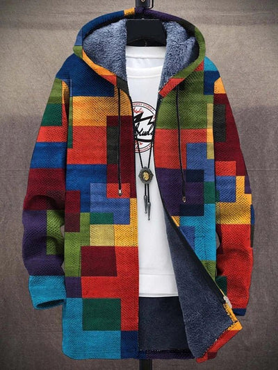 Boho Art Style Drape Jacket