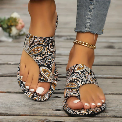 Vintage-Inspired Boho Beach Sandals