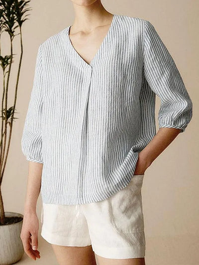 Women's Striped Casual Shirt