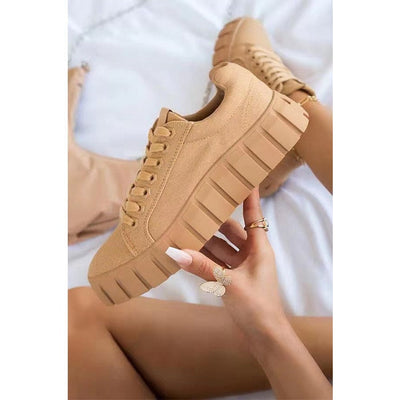 Stylish Plain Colored Women's Sneakers