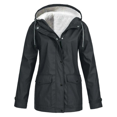 Windproof Rain Jacket Women